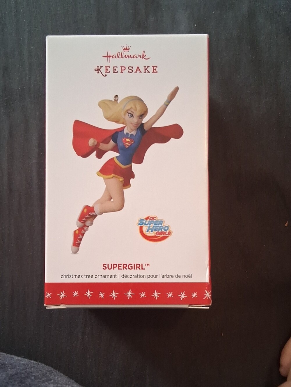 Hallmark Keepsake Supergirl Ornament - Red, Blue, Yellow